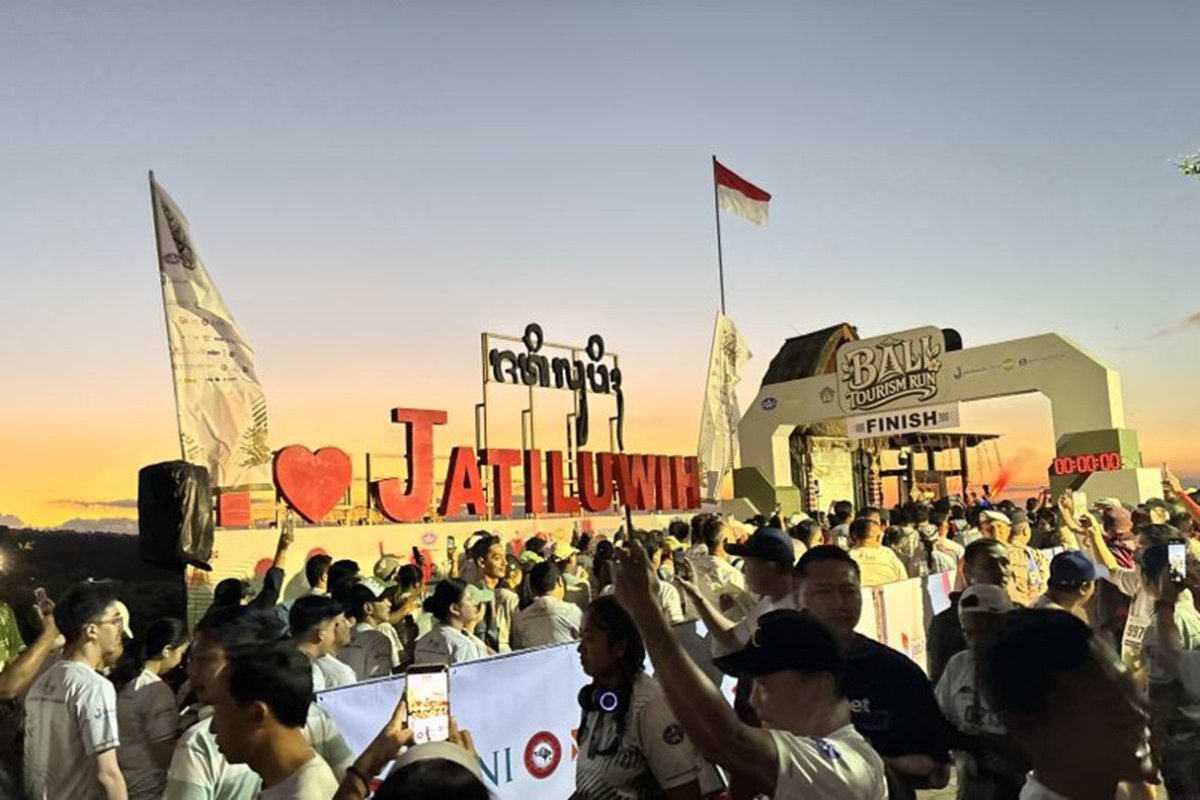 Bali tourism run dongkrak ekonomi Jatiluwih, putar uang hingga Rp2 miliar