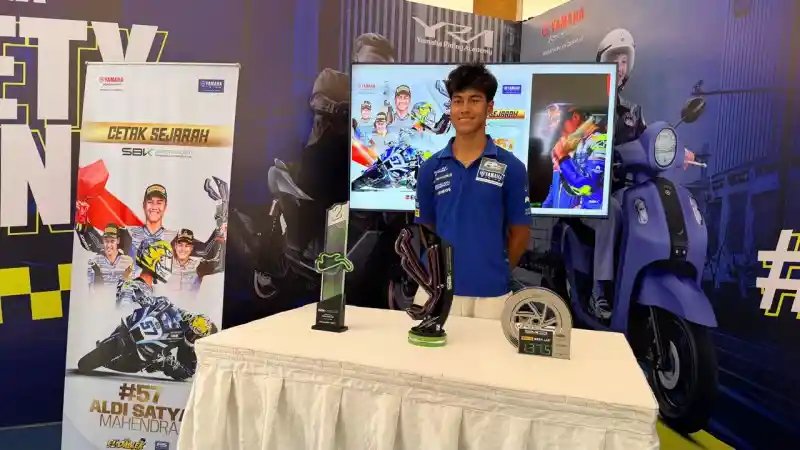 Kapan anak mulai belajar balap motor? Ini jawaban Aldi Satya Mahendra