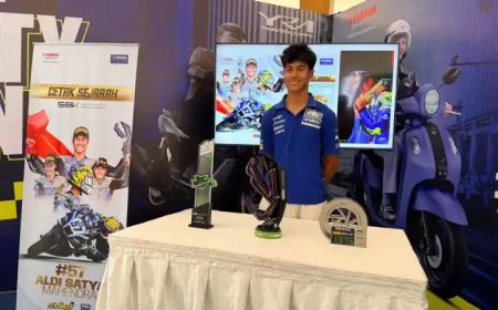 Kapan anak mulai belajar balap motor? Ini jawaban Aldi Satya Mahendra