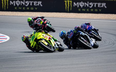 Fabio Di Giannantonio nyaris podium di sprint MotoGP Ceko 2026, pembalap VR46 akui salah pilih ban