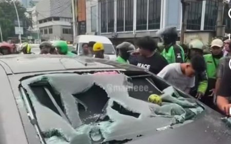 Pengakuan pengemudi BMW yang tabrak lari ojol di Meruya, oalah